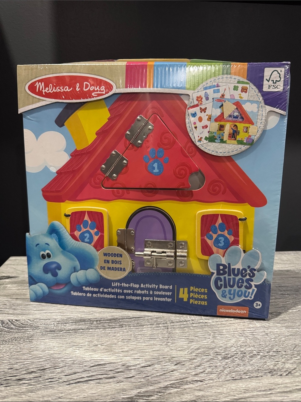Melissa & Doug | NEW: Blues Clues & You! - Lift-the-Flap Activity Board